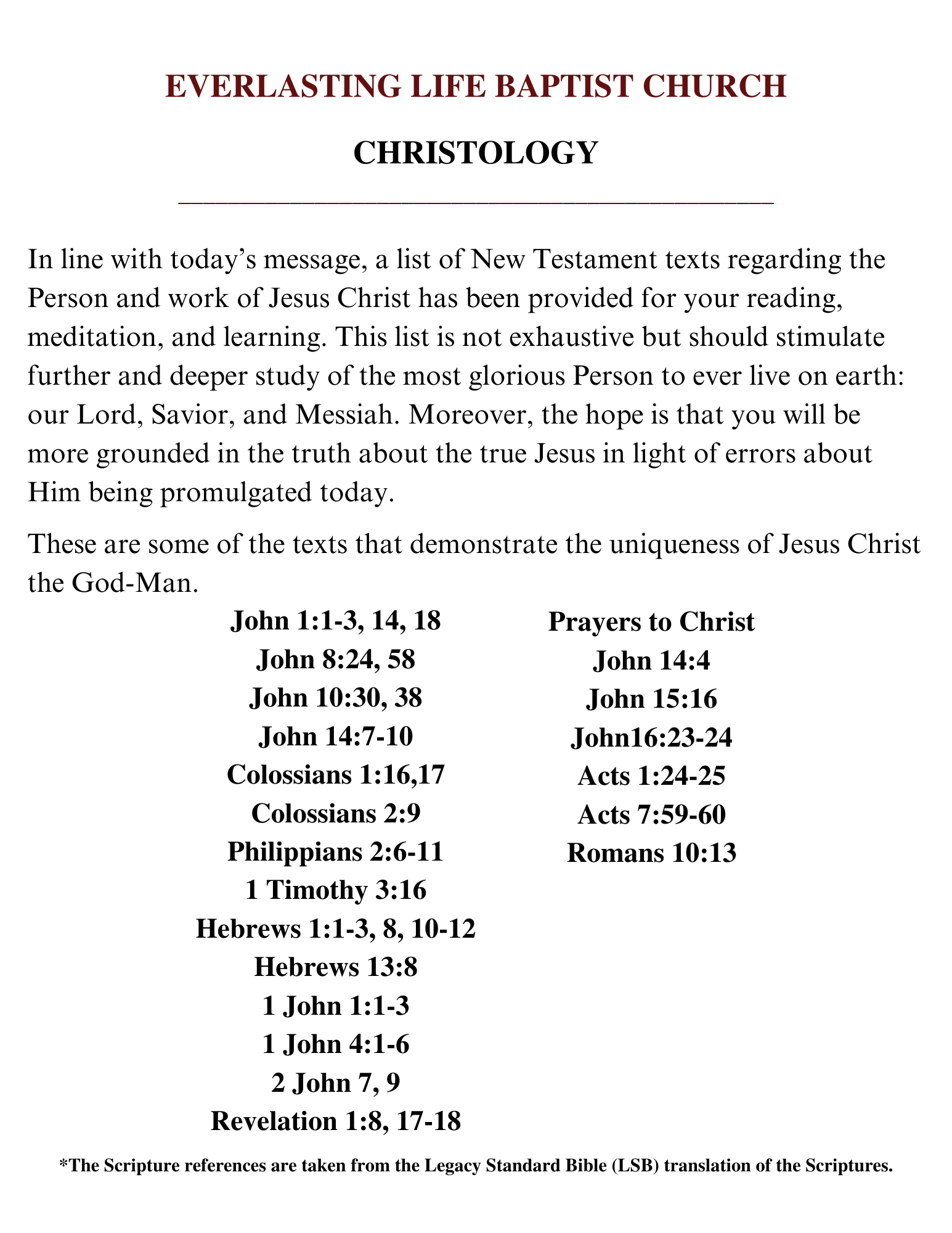 Christology