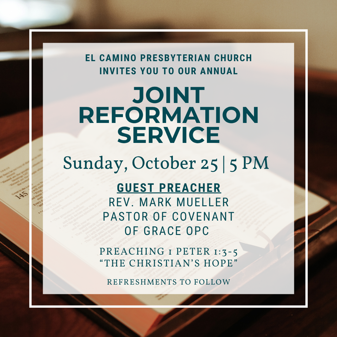 Joint Reformation Service 2026