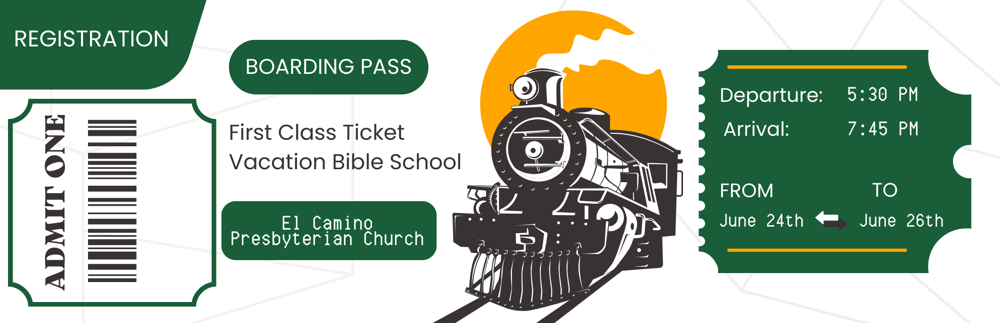 Registration Banner VBS 2025
