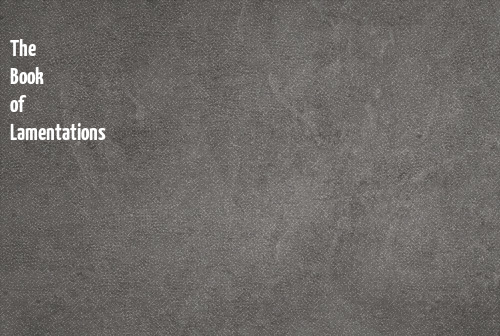 The Book of Lamentations image