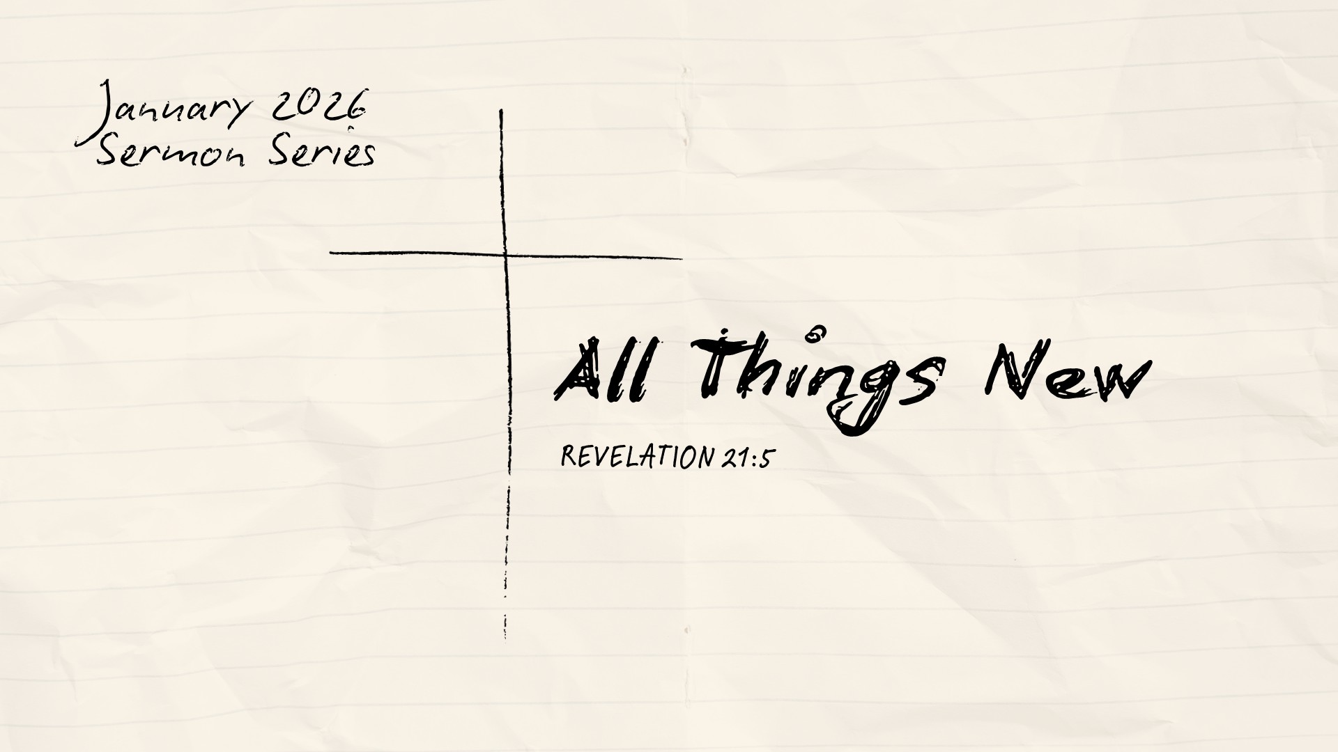 All Things New! series image