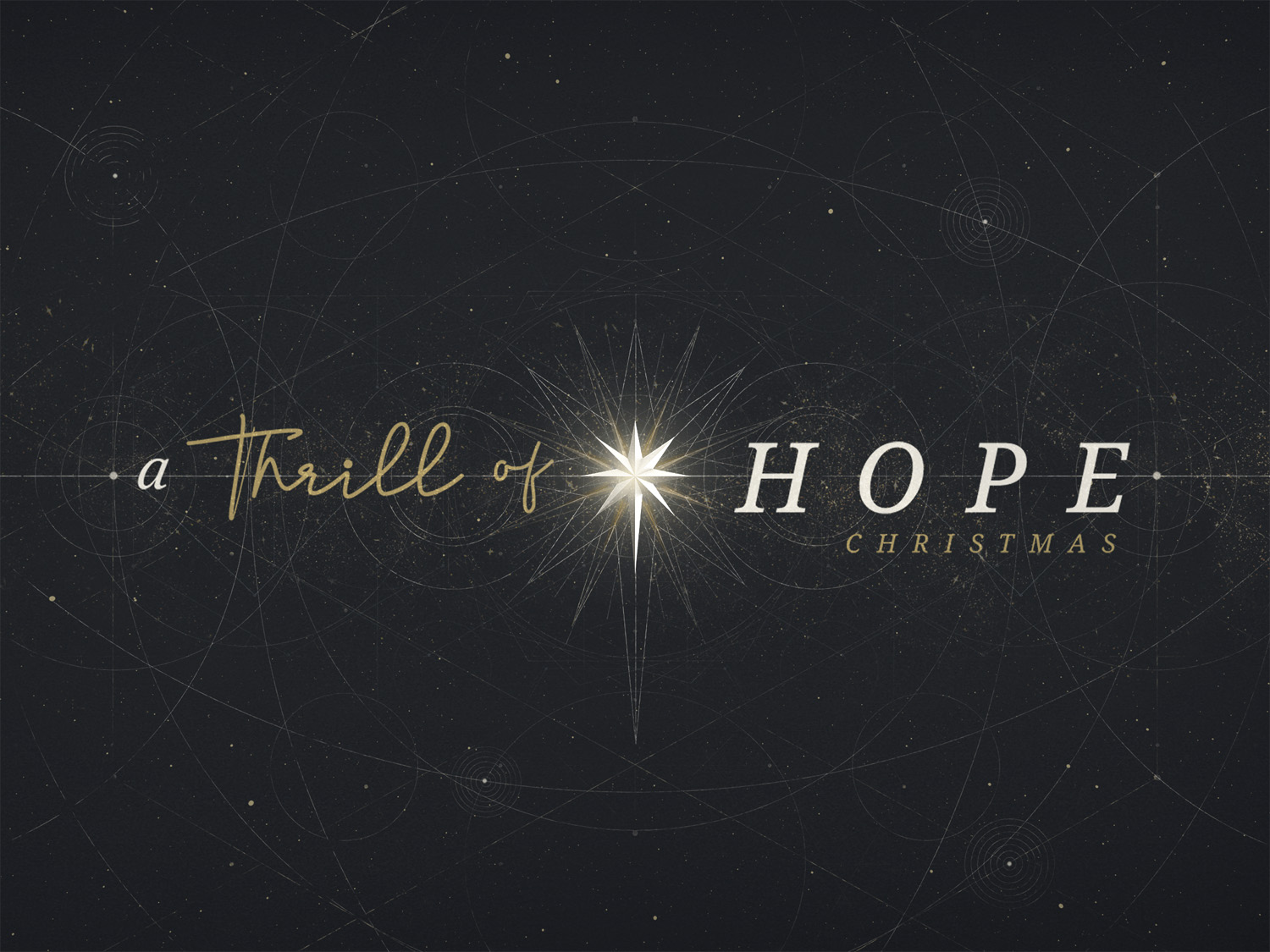 A Thrill of Hope  banner