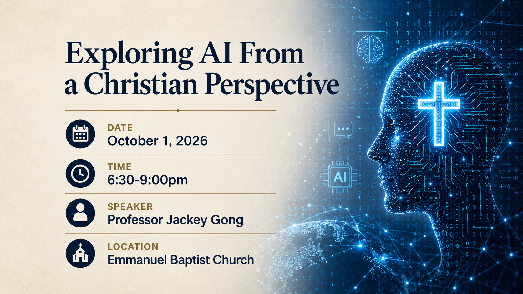 Exploring AI From a Christian Perspective banner