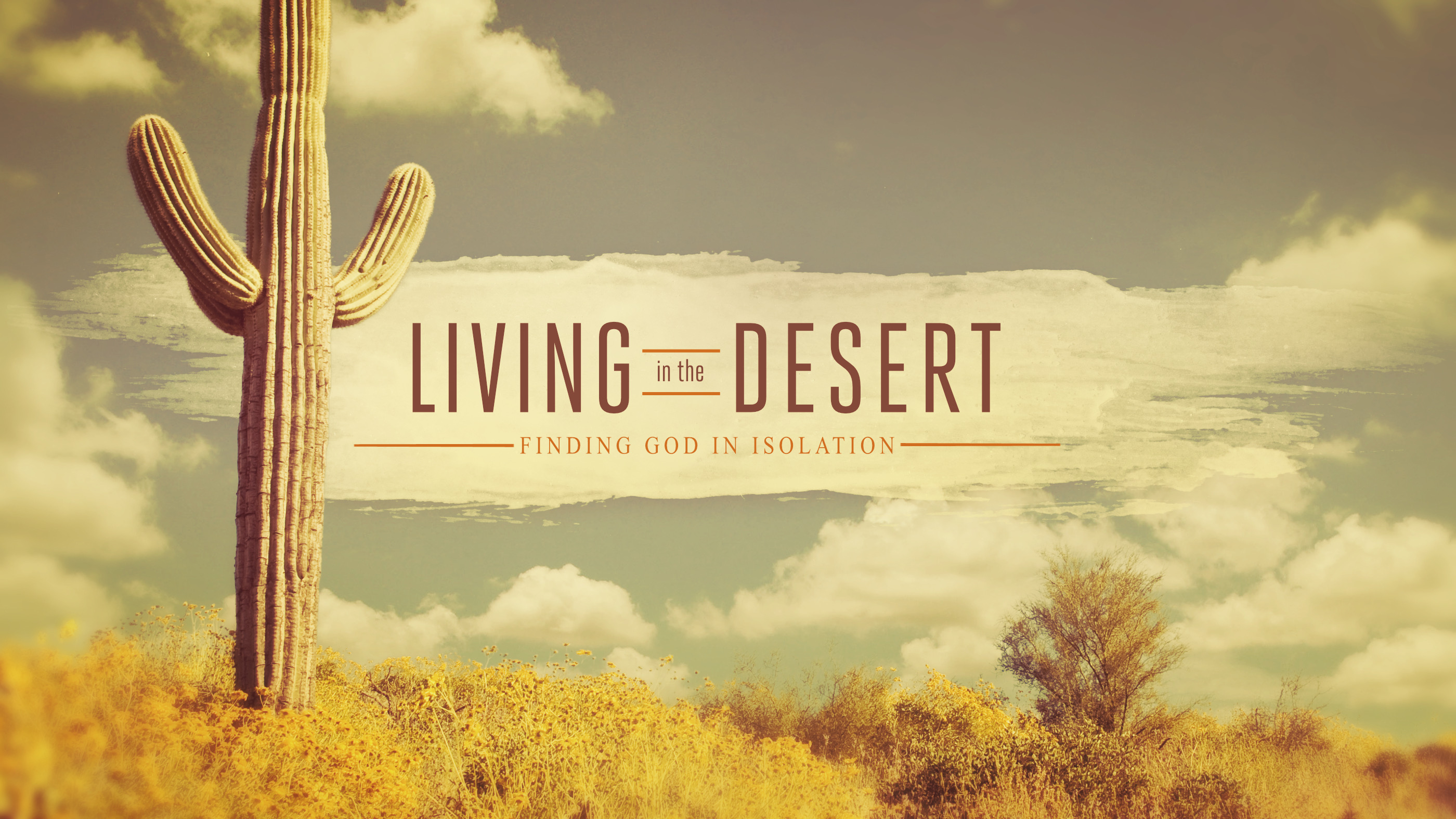 Living in the Desert banner