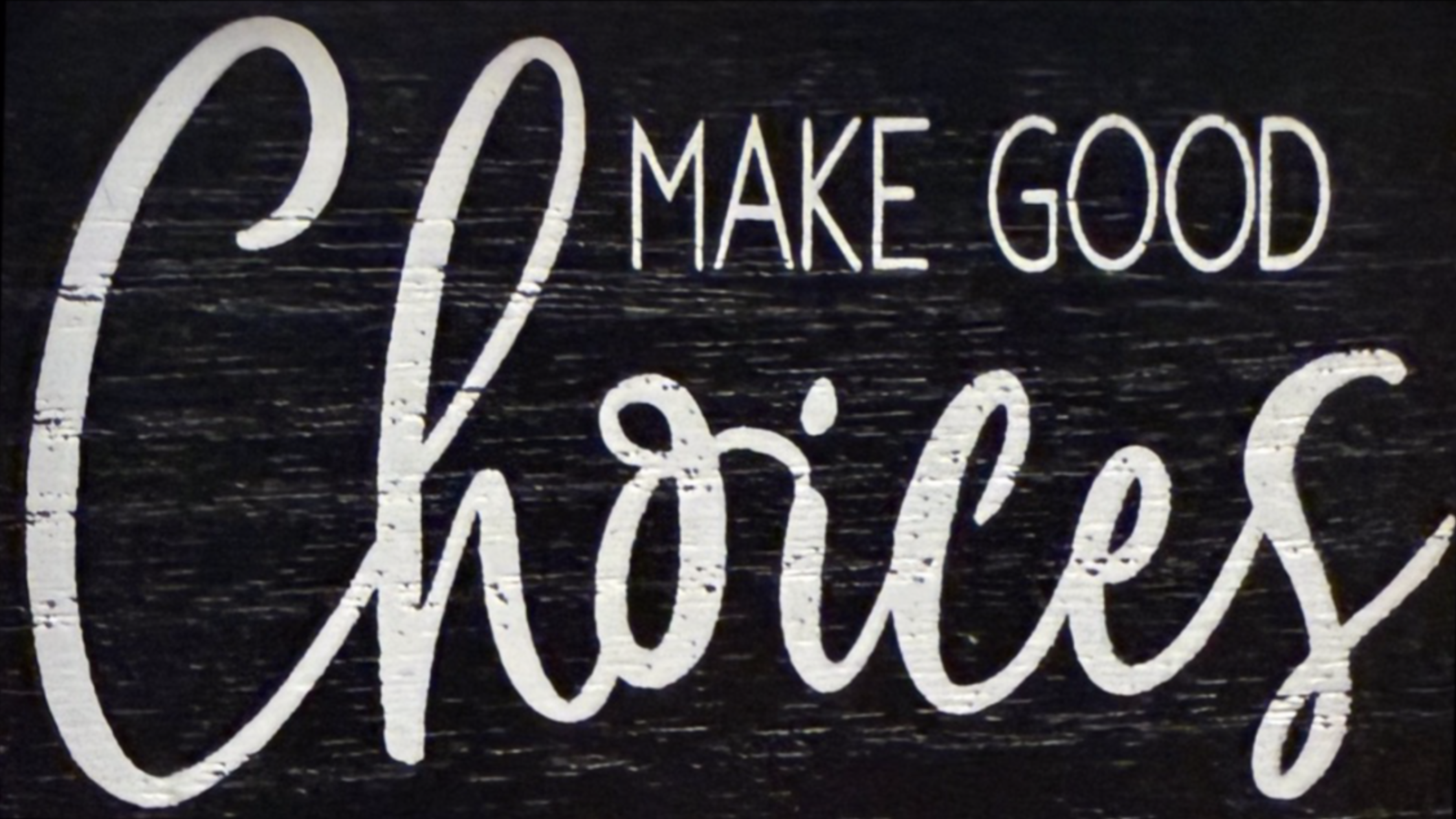 Make Good Choices banner