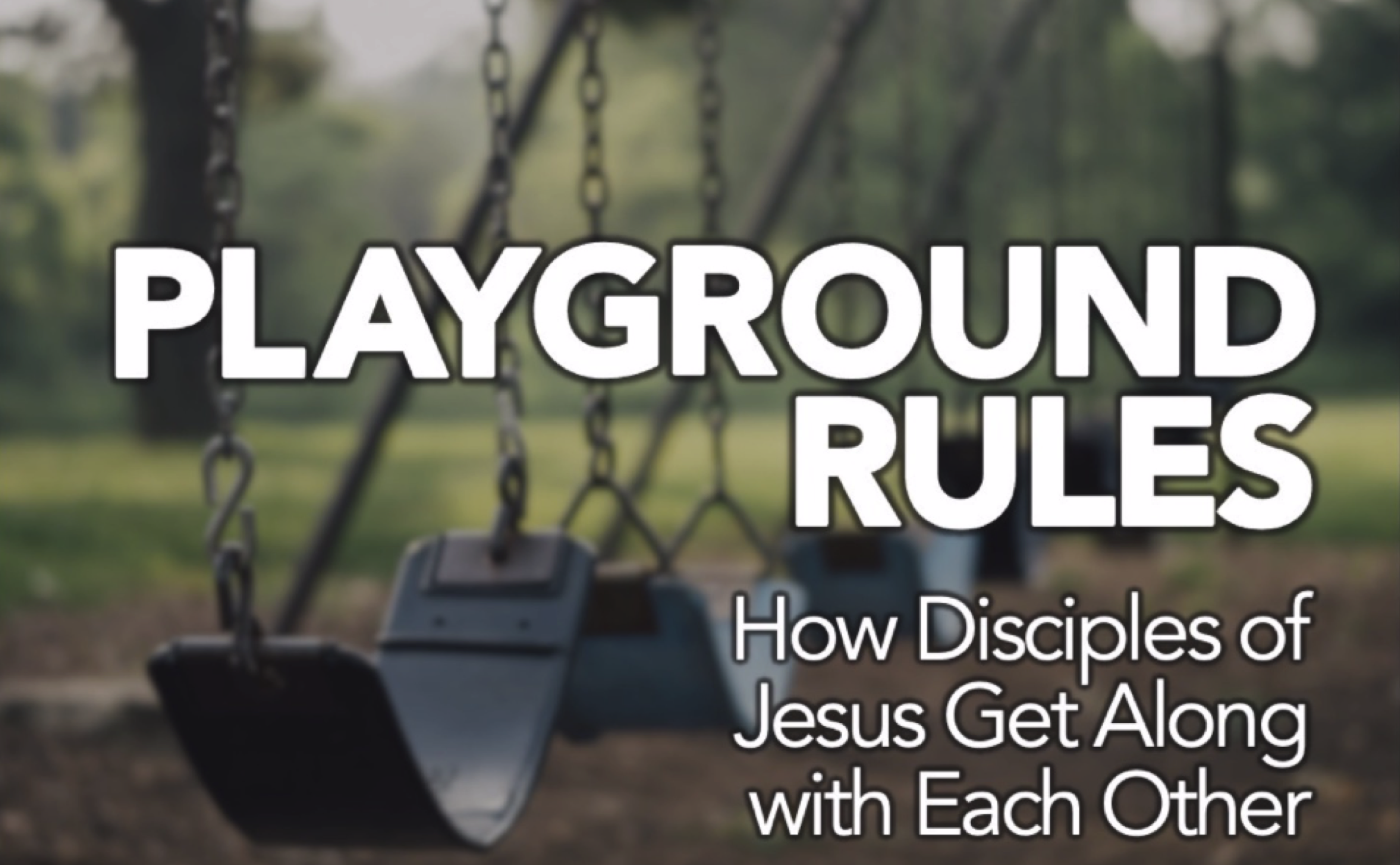 Playground Rules banner