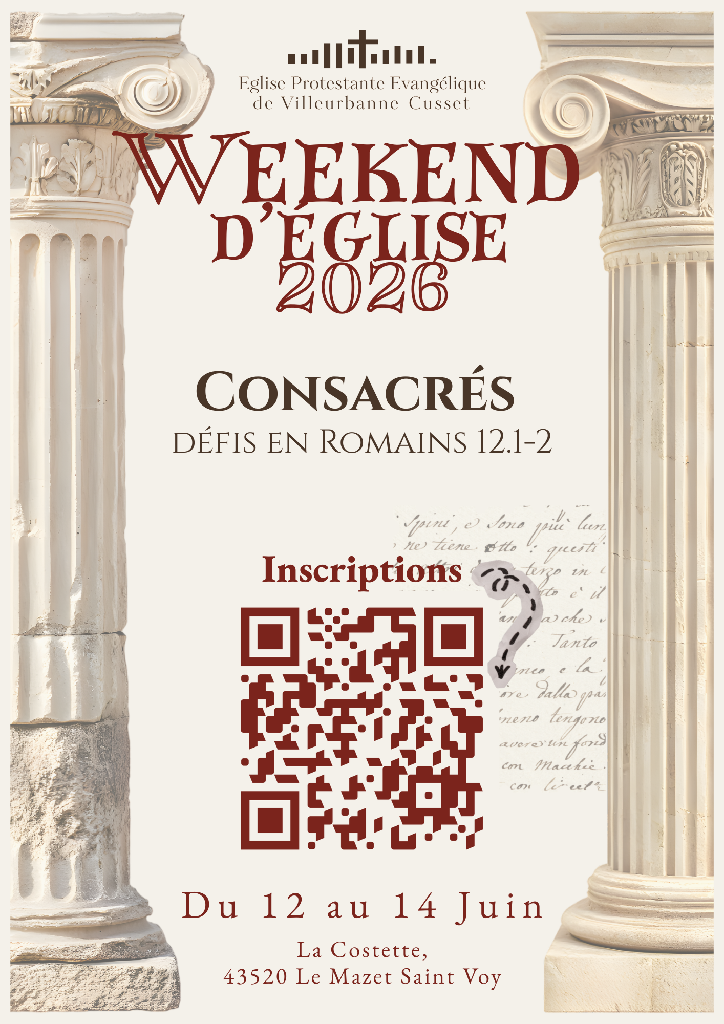 Weekend D'eglise 2026