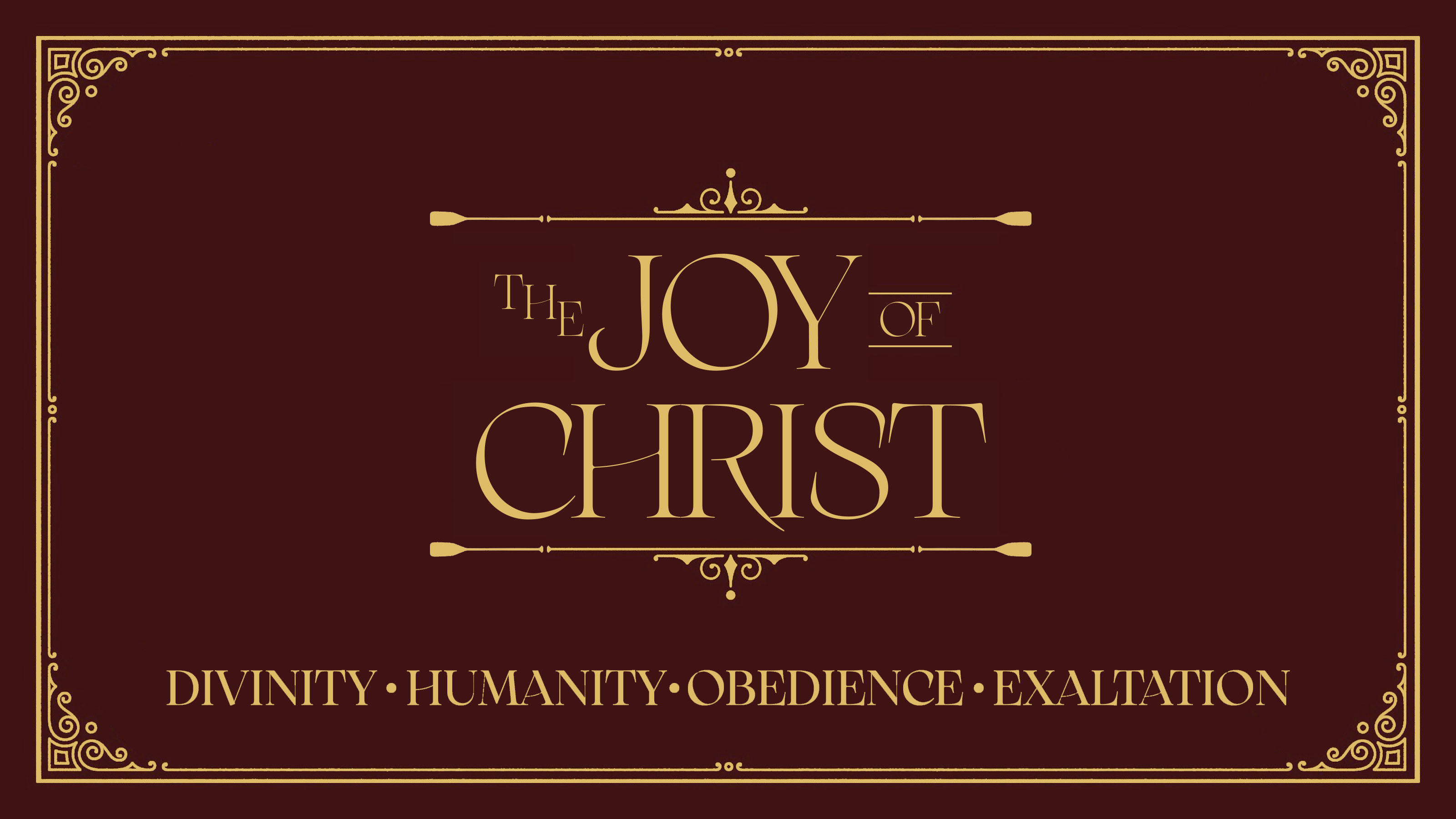 The Joy of Christ