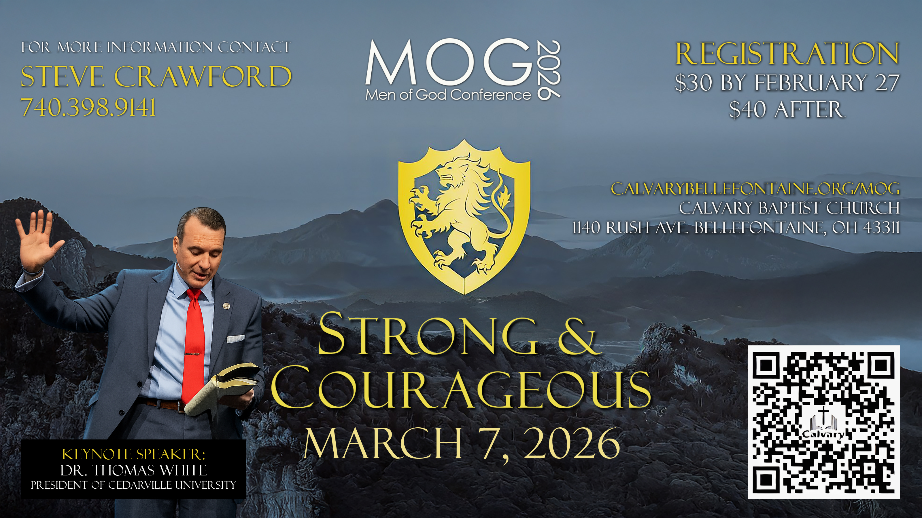 Men of Courage Conference Poster image
