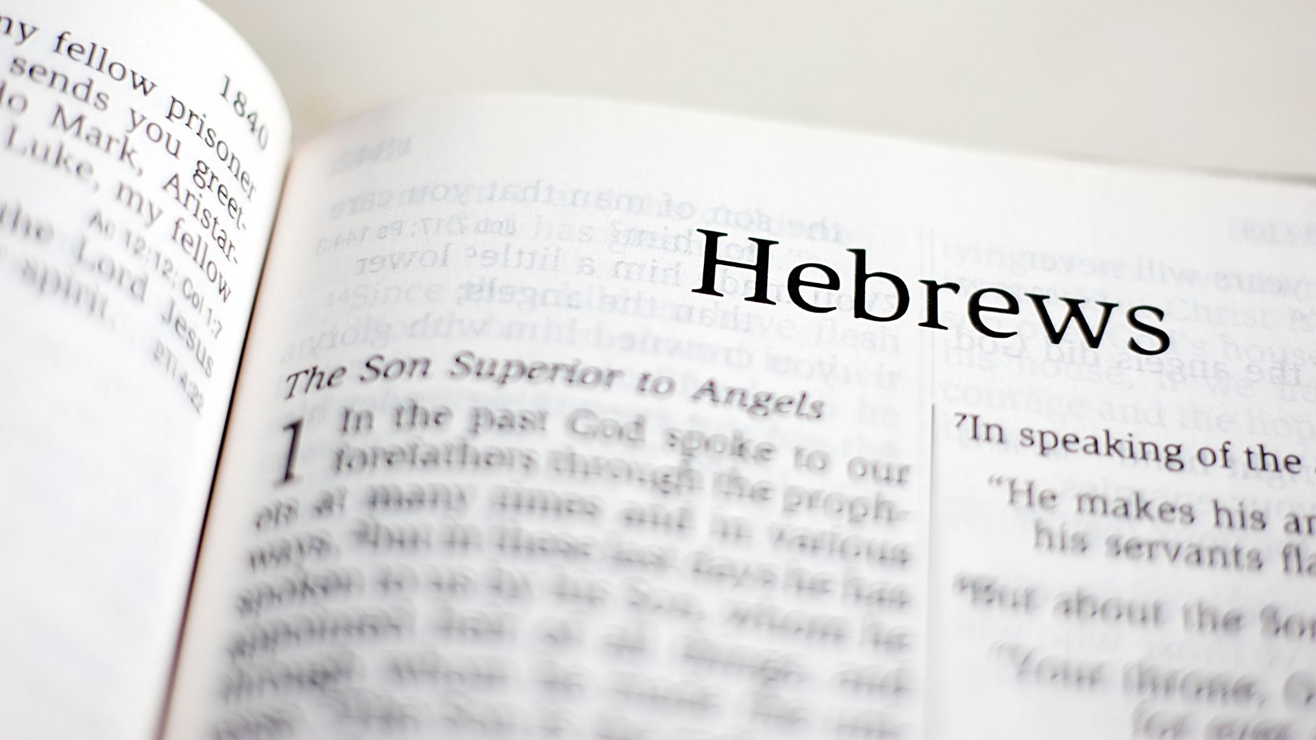 Hebrews - Is He Enough? banner