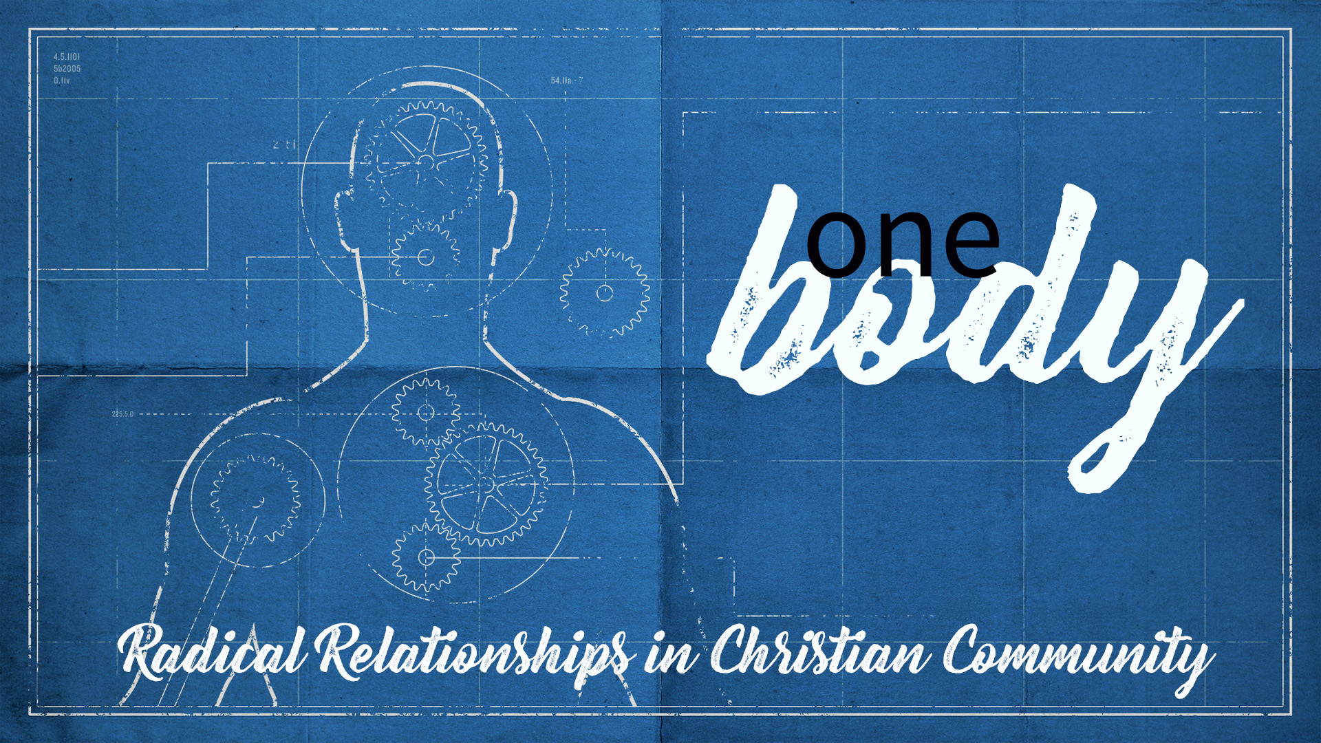 One Body: Radical Relationships in Christian Community banner