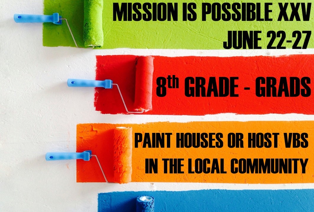 MISSION IS POSSIBLE XXV webpage