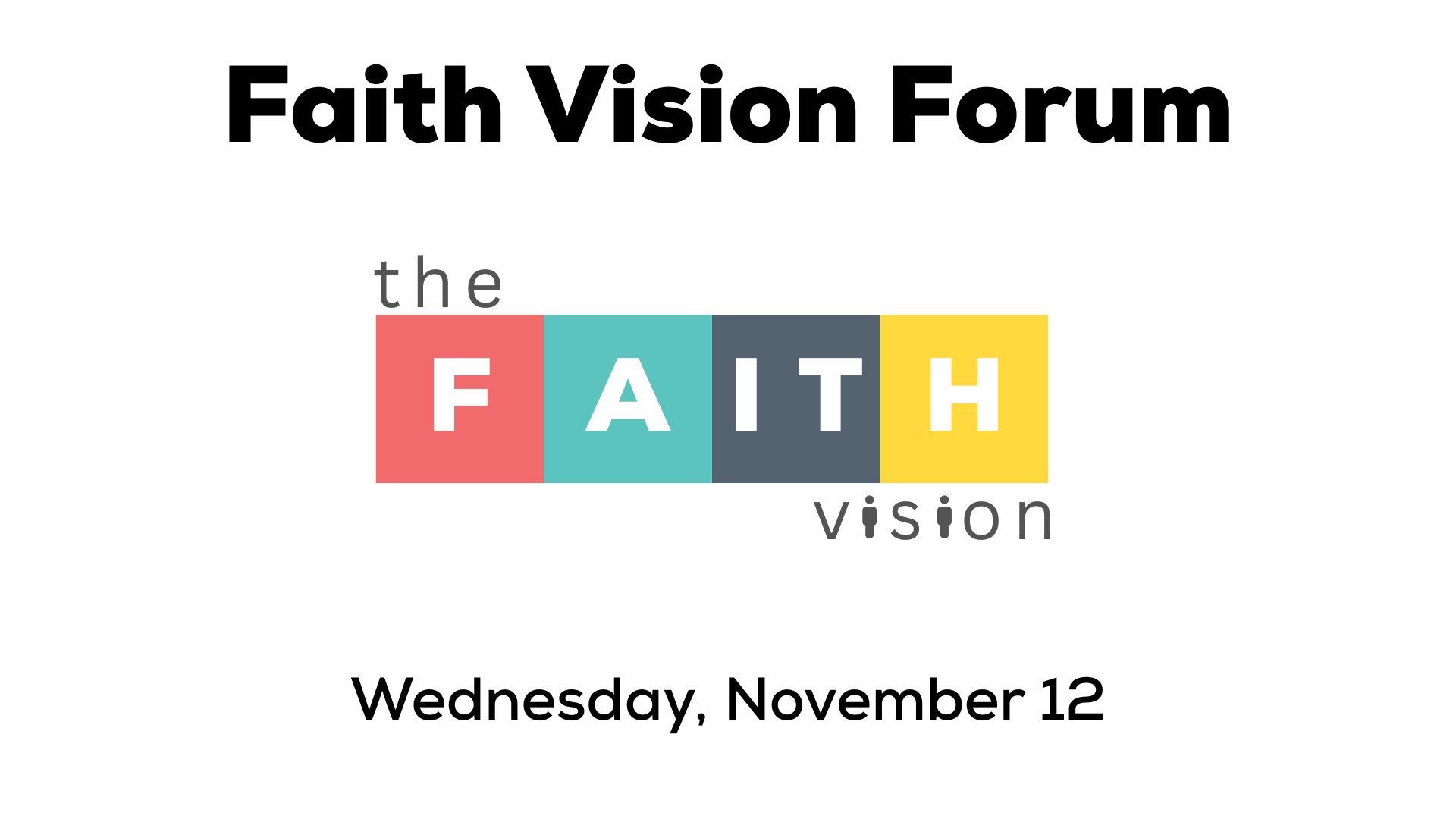 The Faith Vision Graphic image