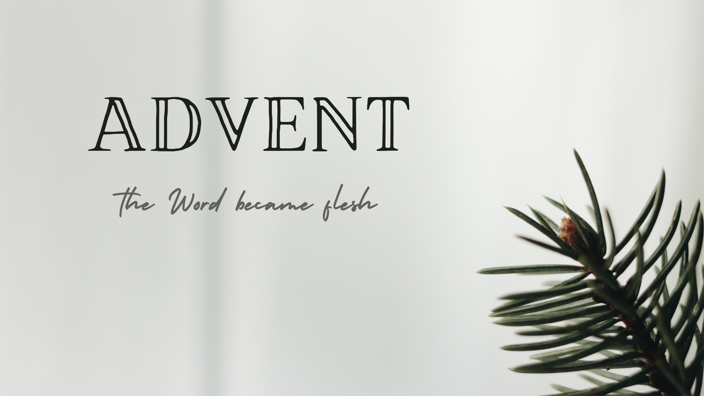 Advent banner