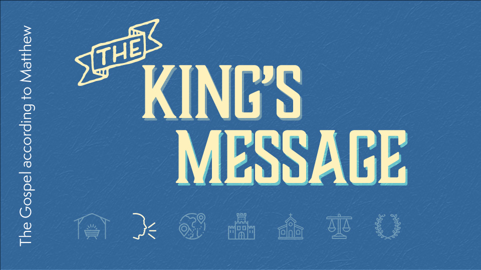 The King's Message banner