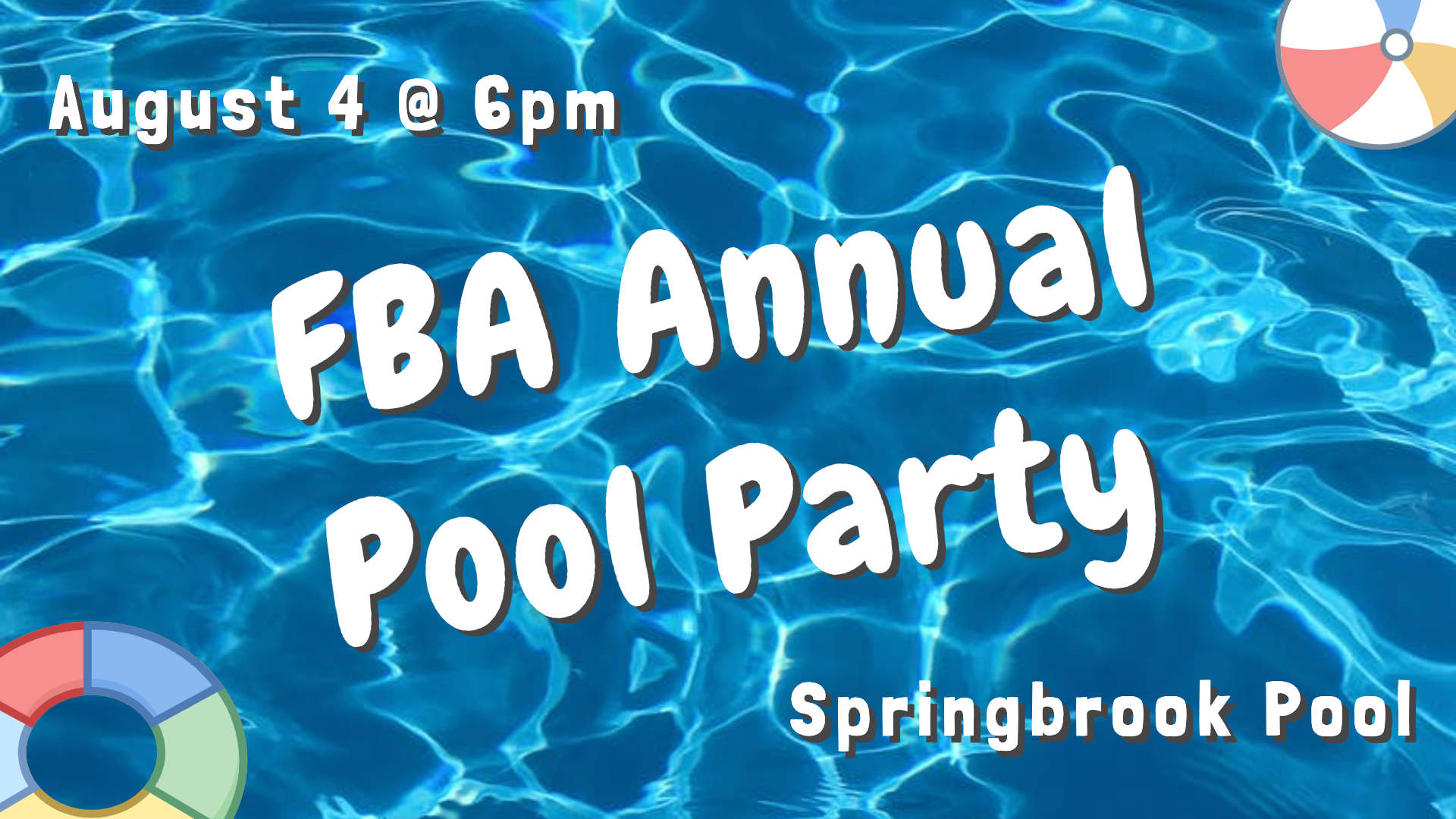 FBA Annual Pool Party 2019 image