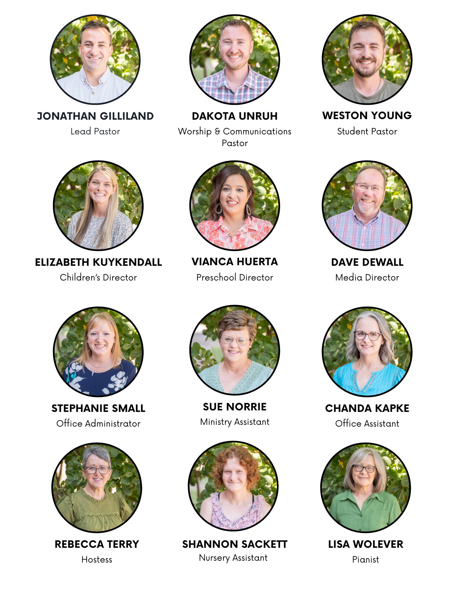 Black and Brown Church Conference Flyer