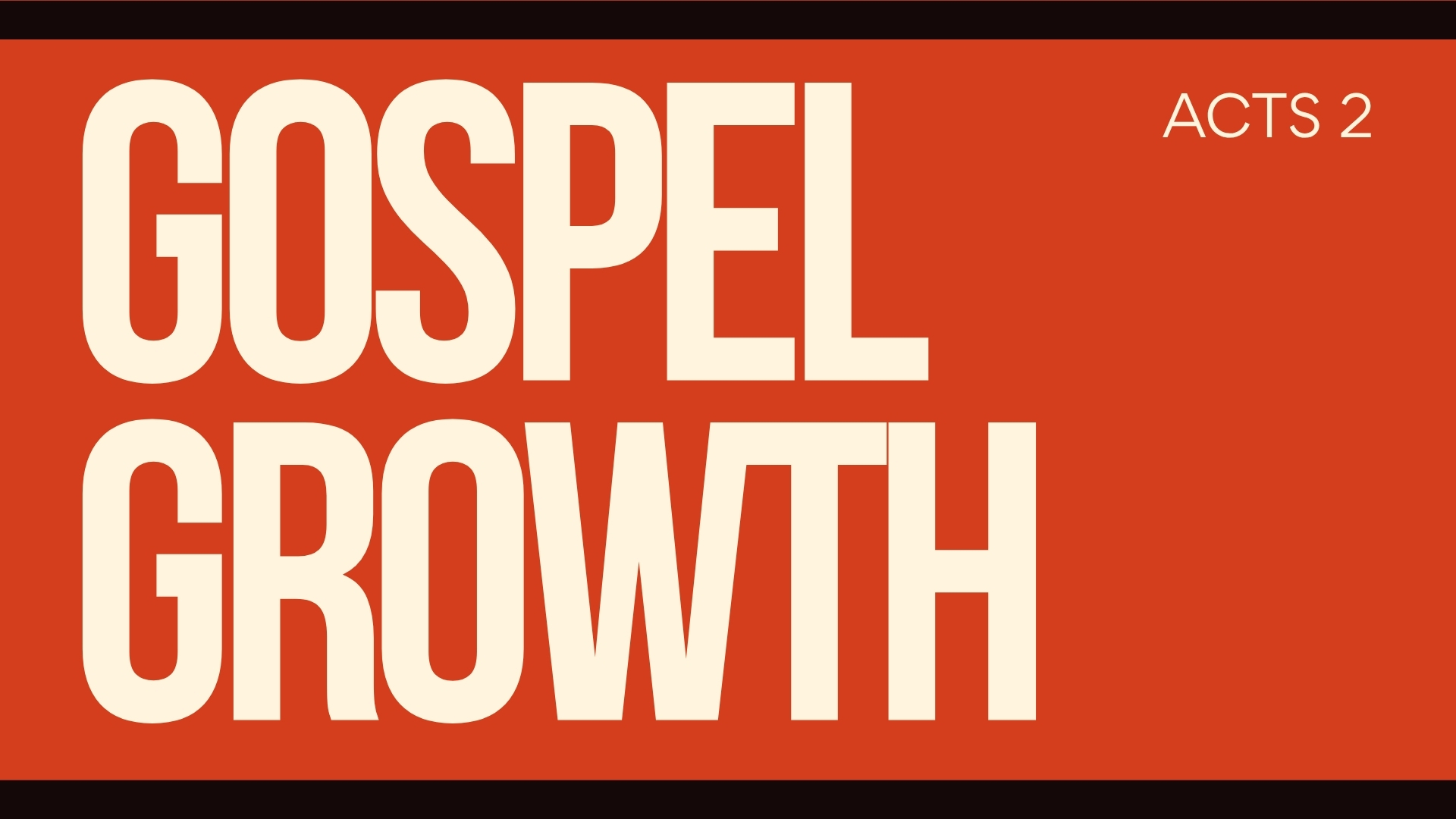 Gospel Growth banner