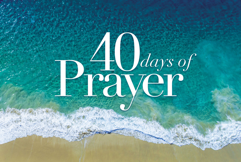 40 Days of Prayer  banner