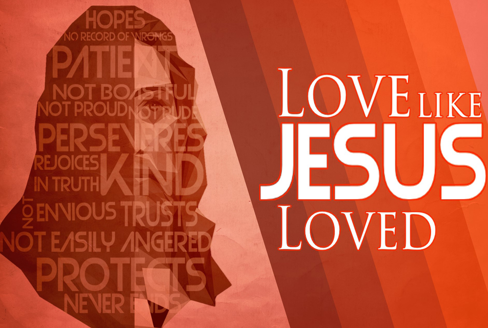 Love Like Jesus Loved banner
