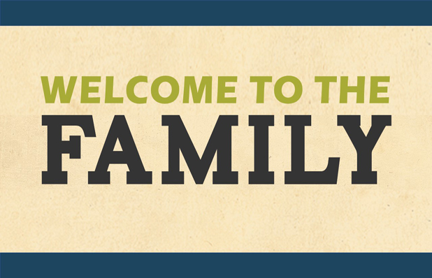 Welcome to the family 19 blog