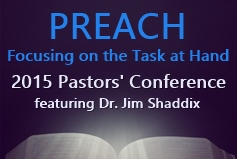 2015 Pastors' Conference banner