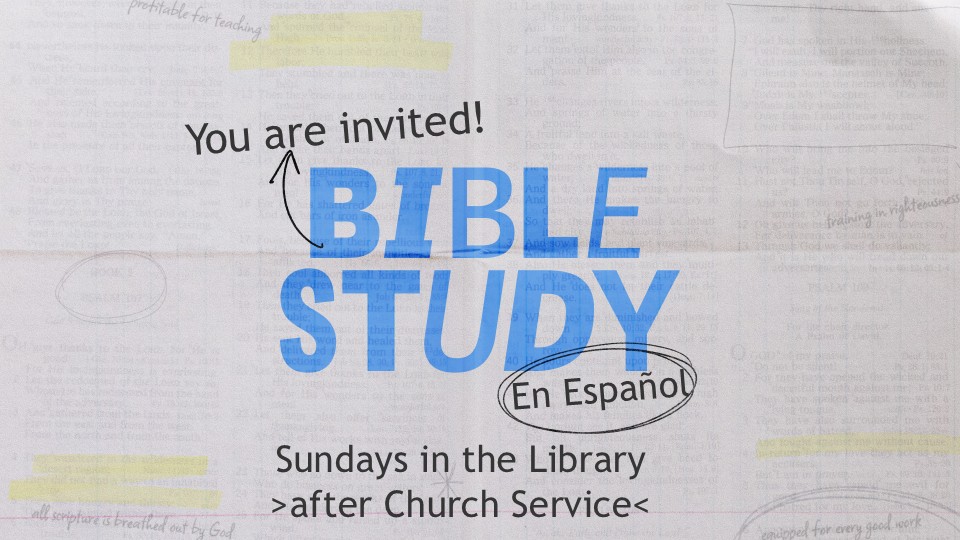 Spanish Sunday School - Wide 16x9