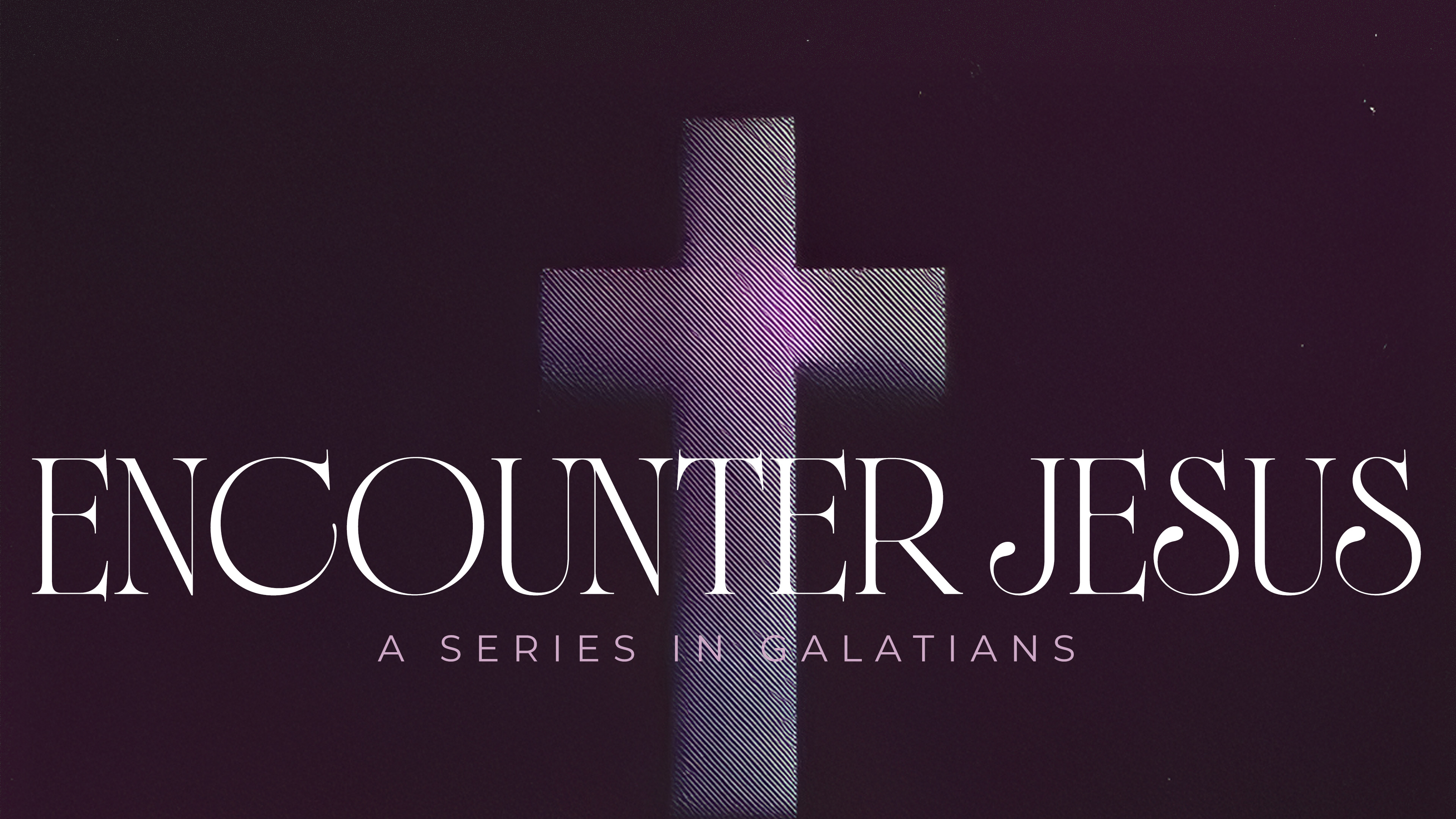 Encounter Jesus banner