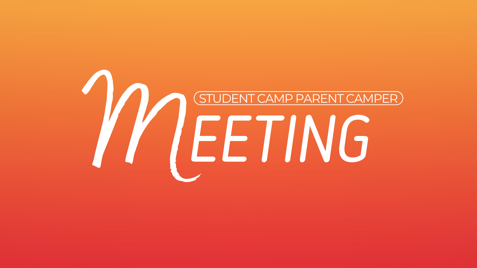 Student Camp Parent Camper image