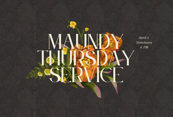 Holy Week Maundy Thursday - website img image