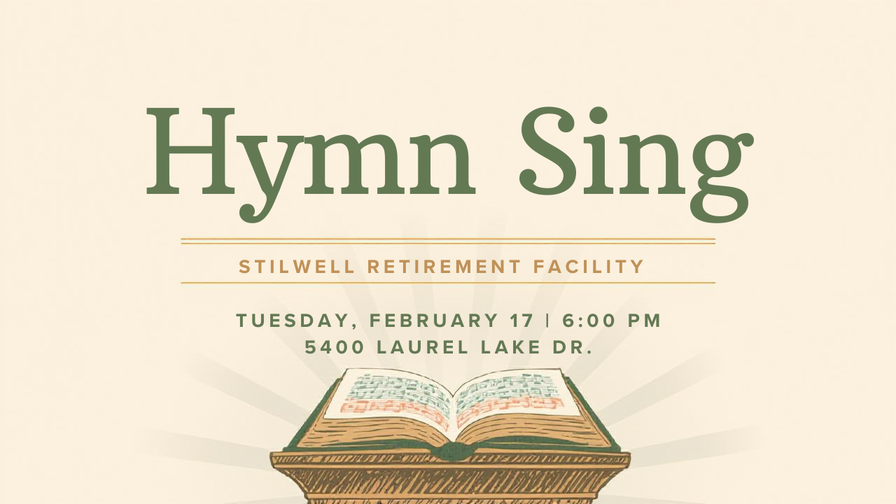 Hymn Sing Graphic image