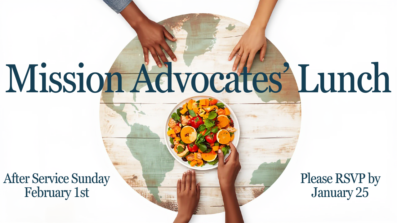 Mission Advocates Lunch
