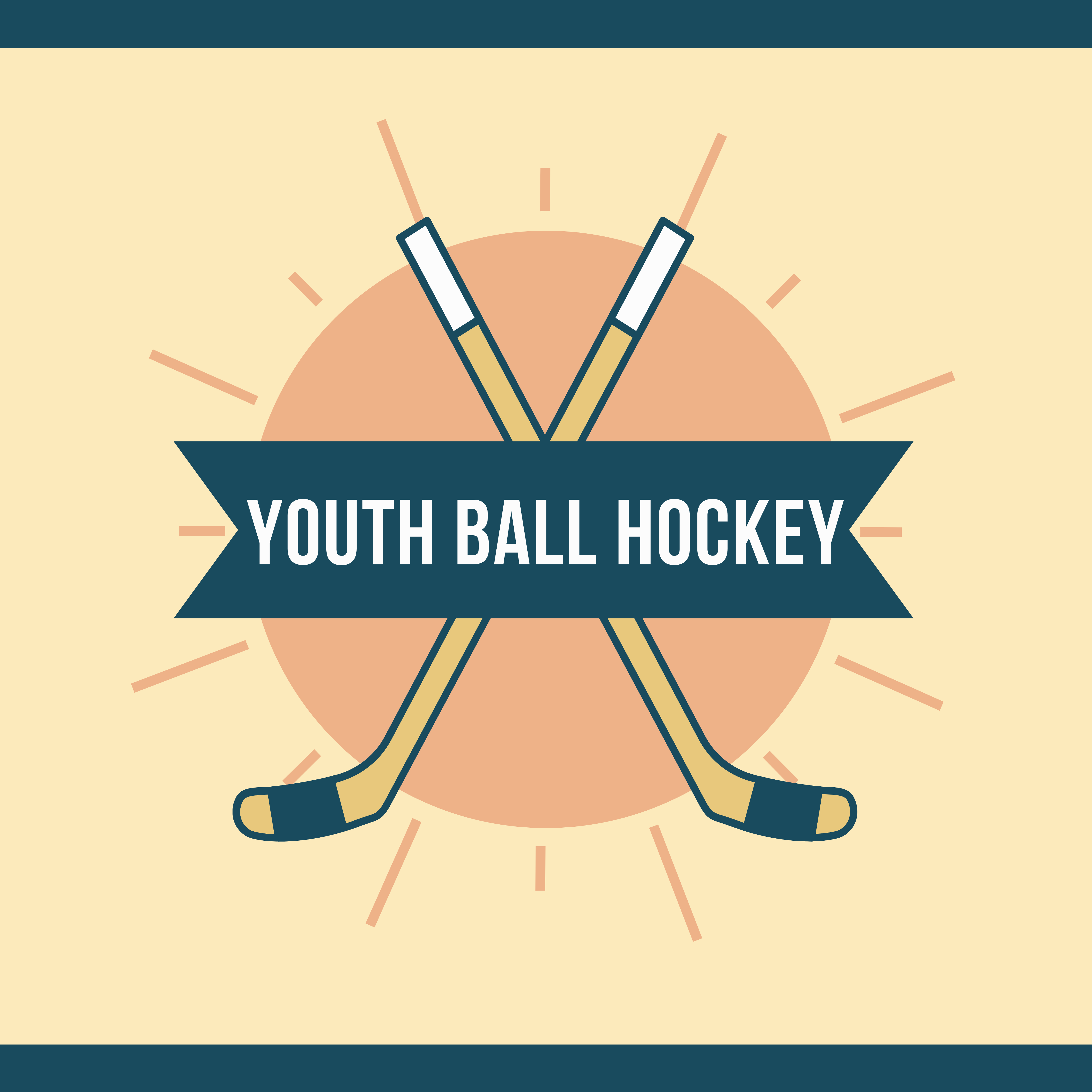 Youth Ball Hockey 2026 Flyer (5 x 5 in)
