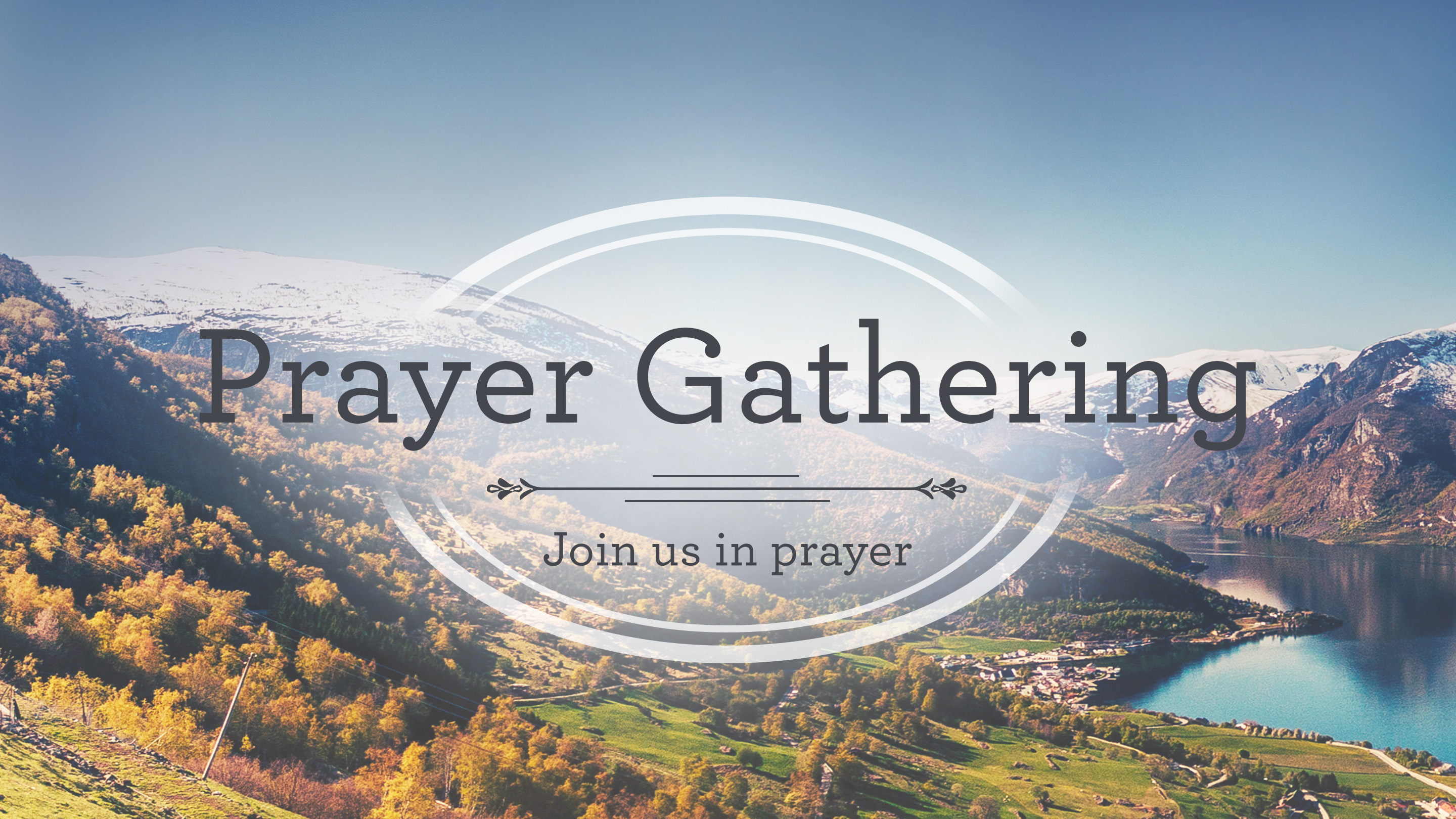 Prayer Gathering image