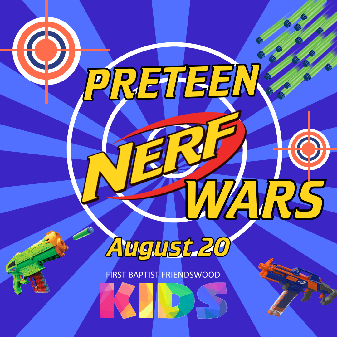 Nerf Wars (1080 x 1080 px)