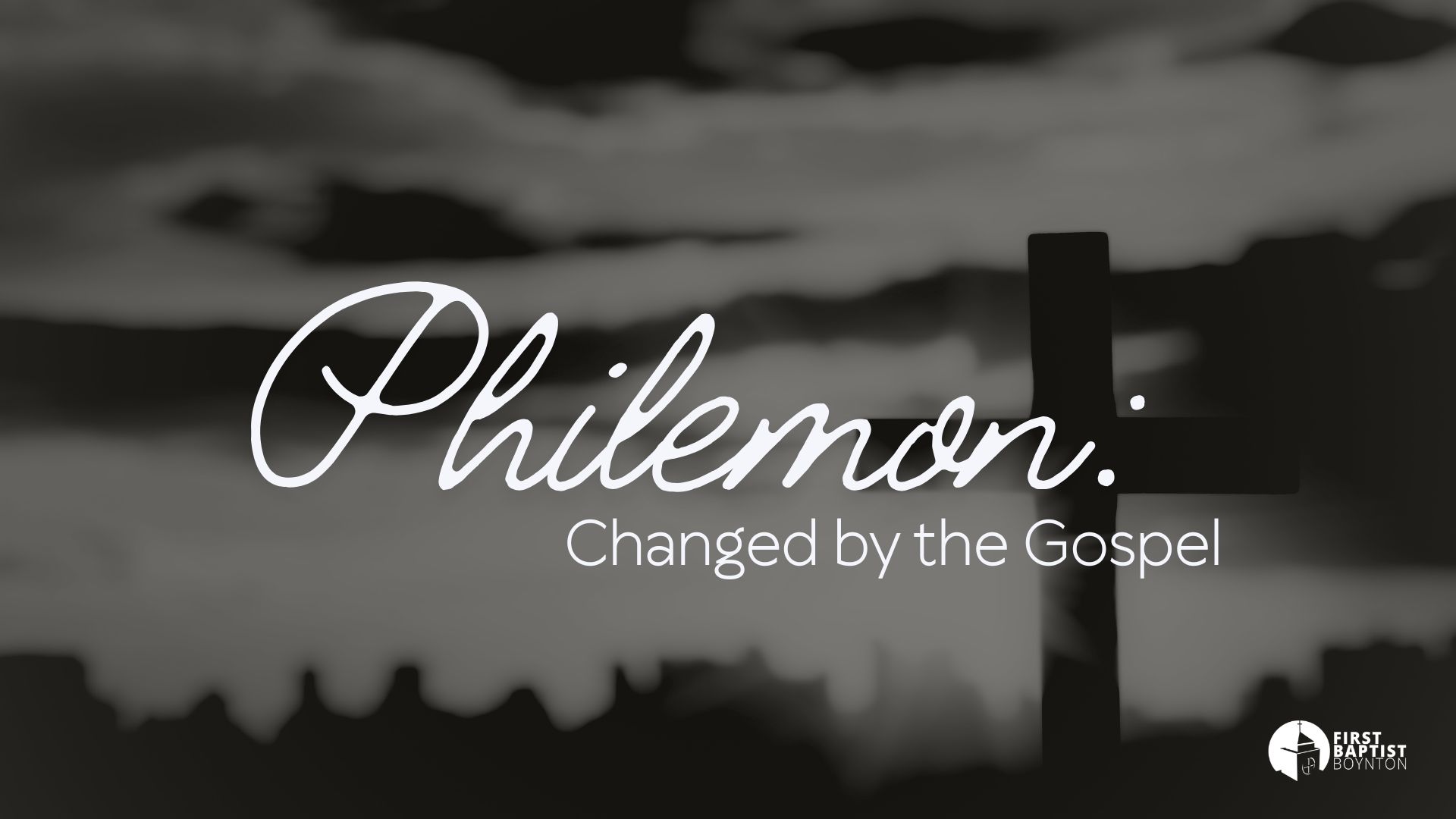Changed by the Gospel (Philemon) banner