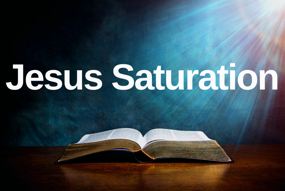 Jesus Saturation 2021 banner