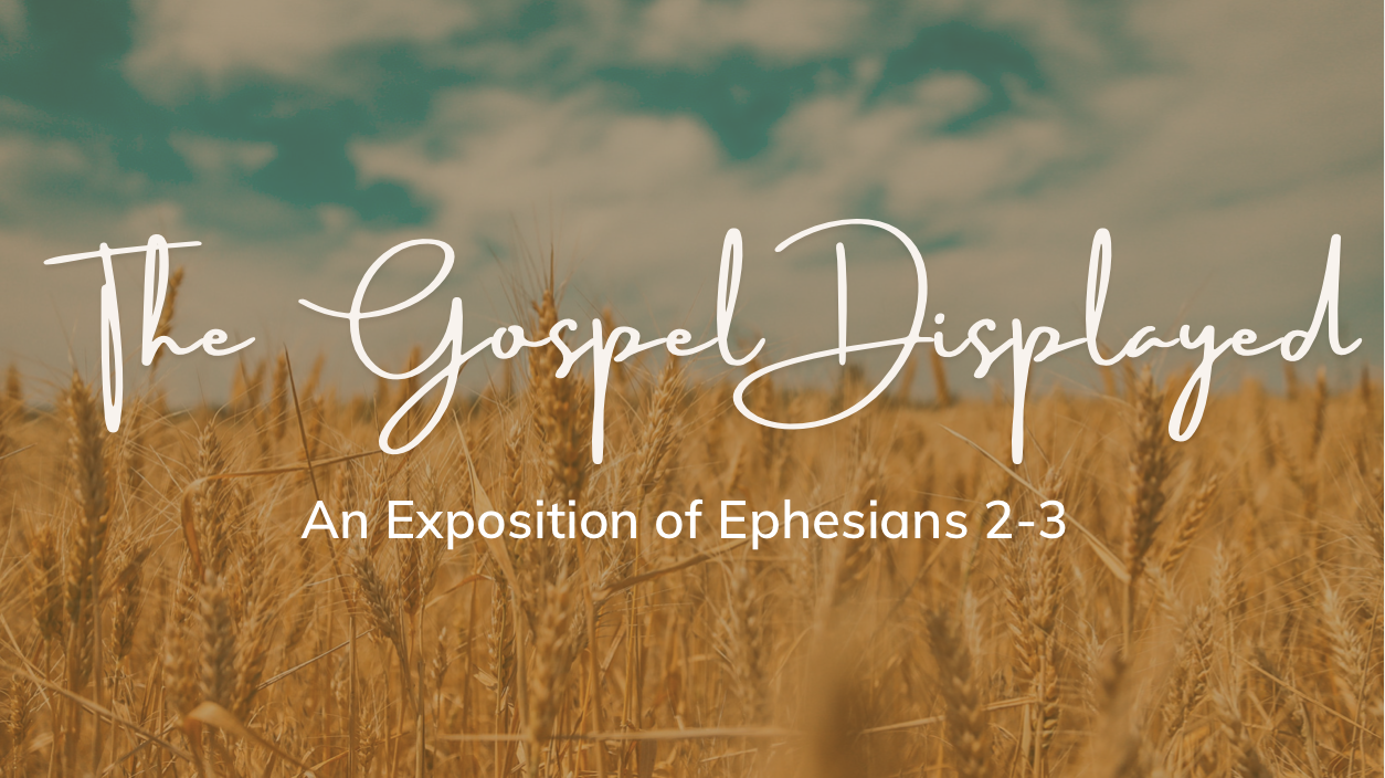 The Gospel Displayed: An Exposition of Ephesians 2-3 banner