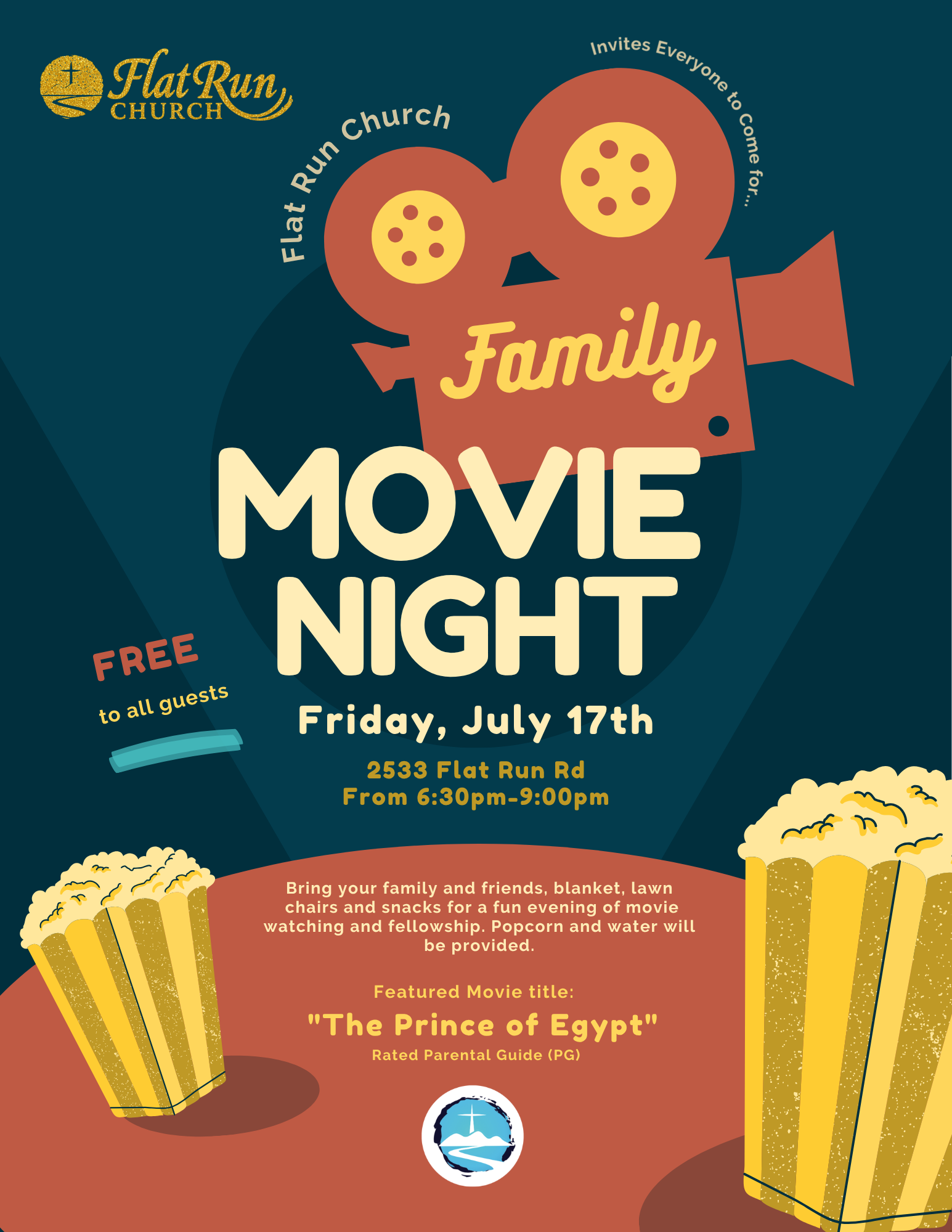Movie Night Flyer
