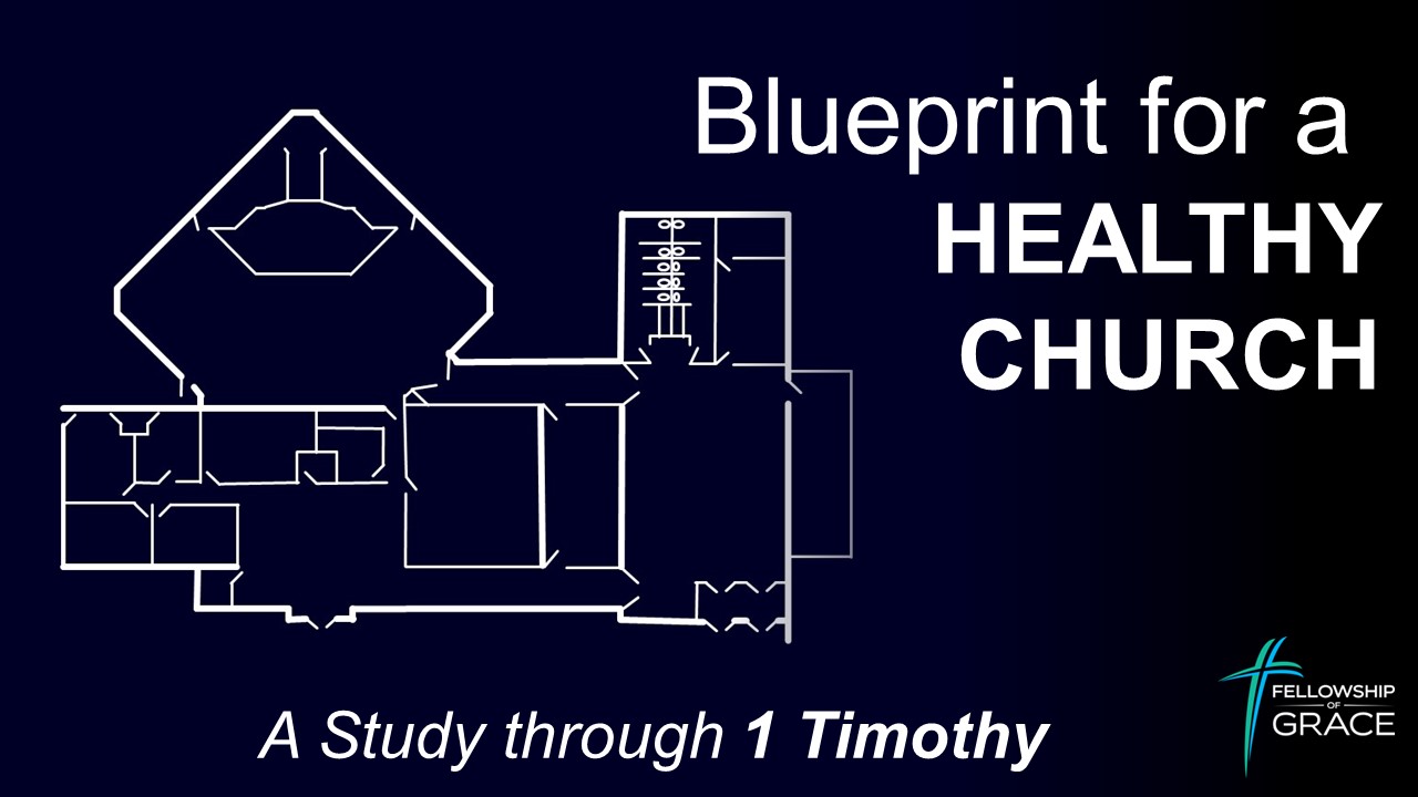 Blueprint For A Healthy Church: A Study through 1 Timothy banner