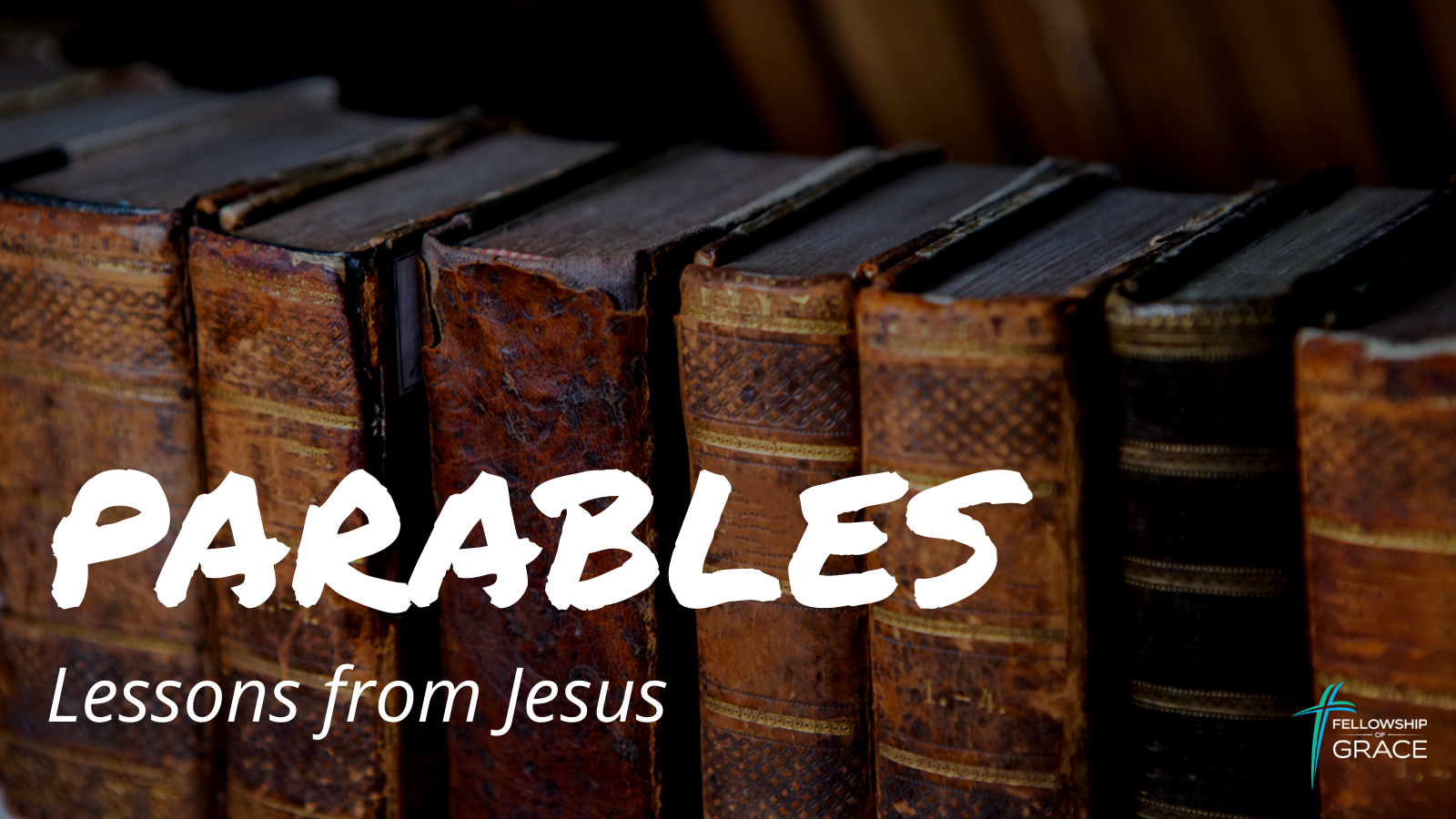 Parables: Lessons from Jesus banner