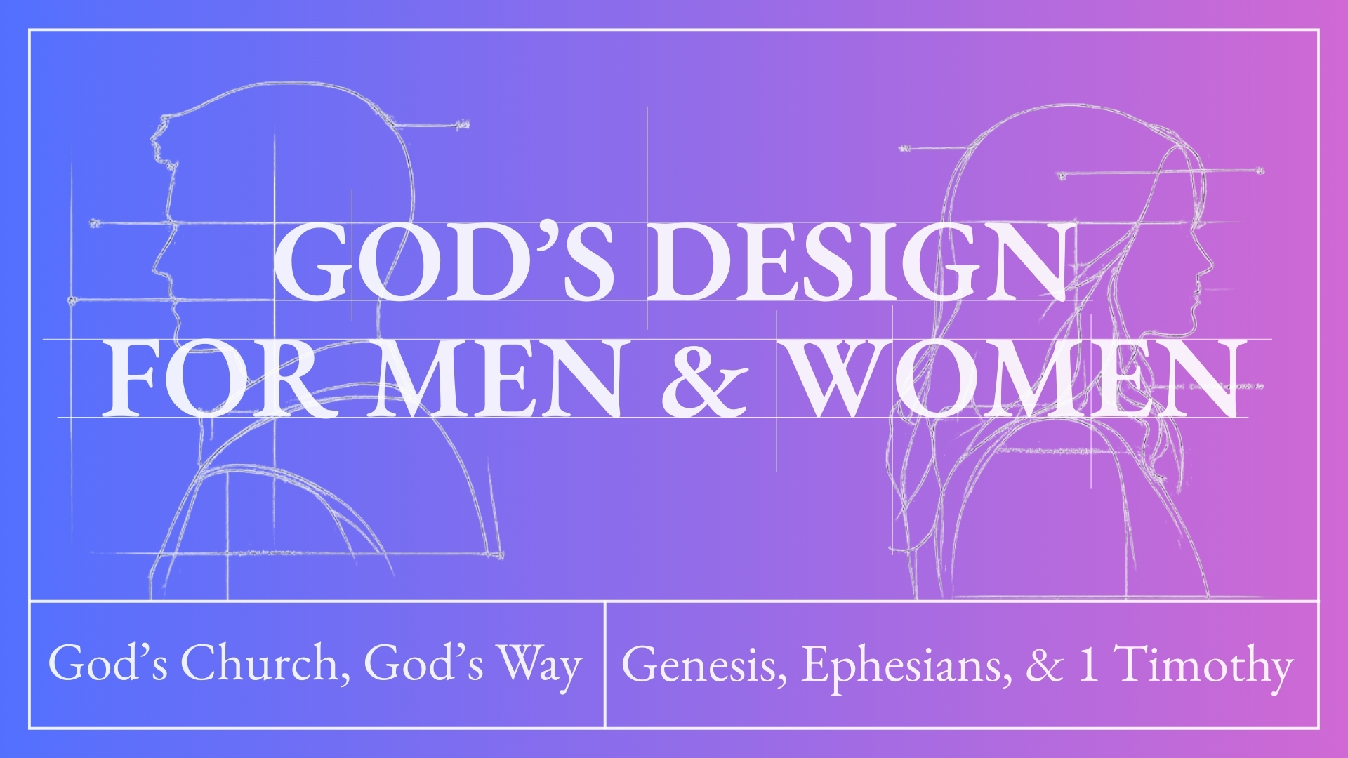 God's Design For Men & Women banner