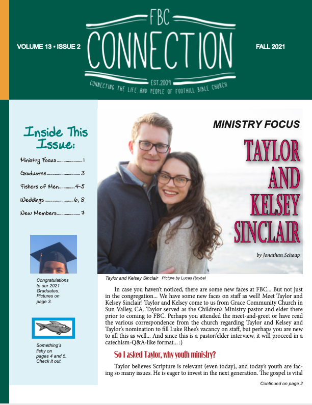 FBC Connection Fall 2021 Cover