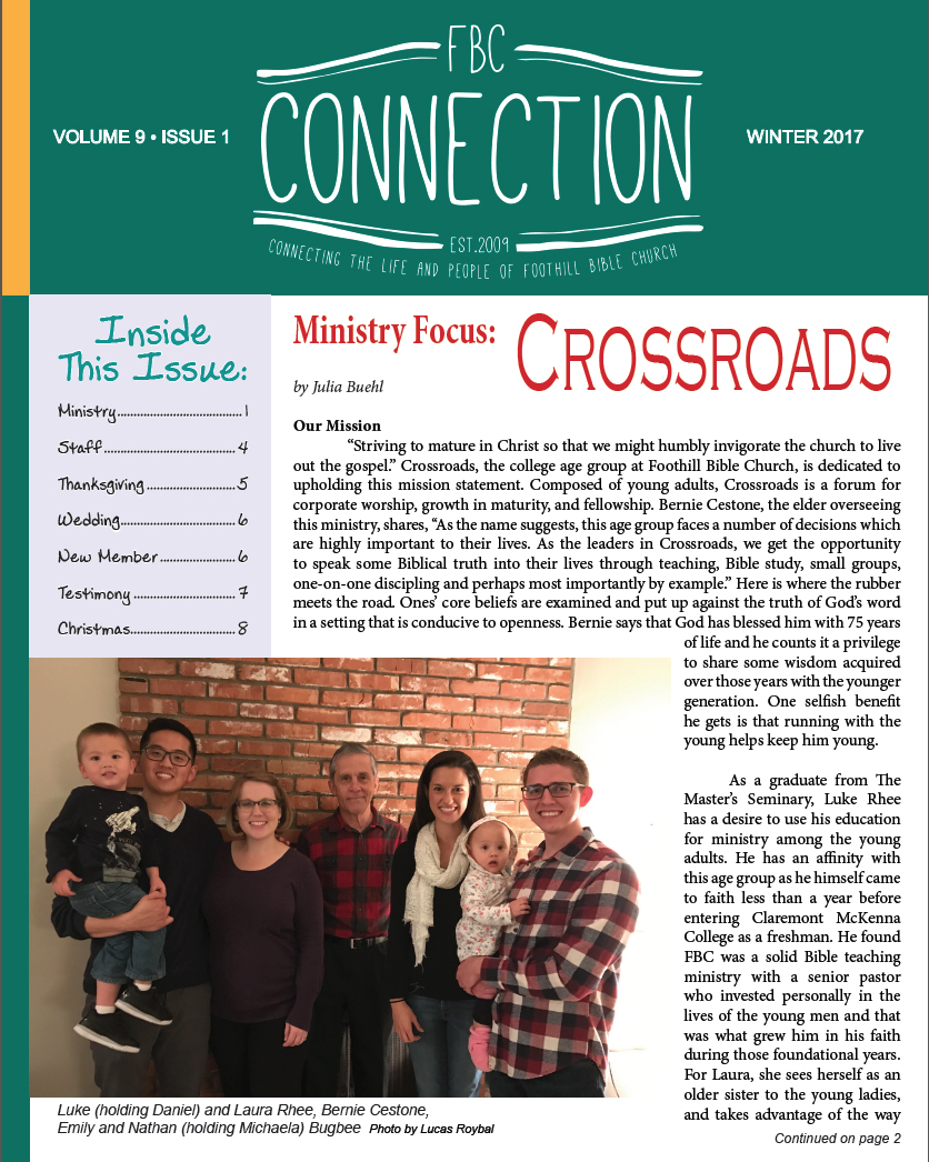 FBC Connection winter 2017