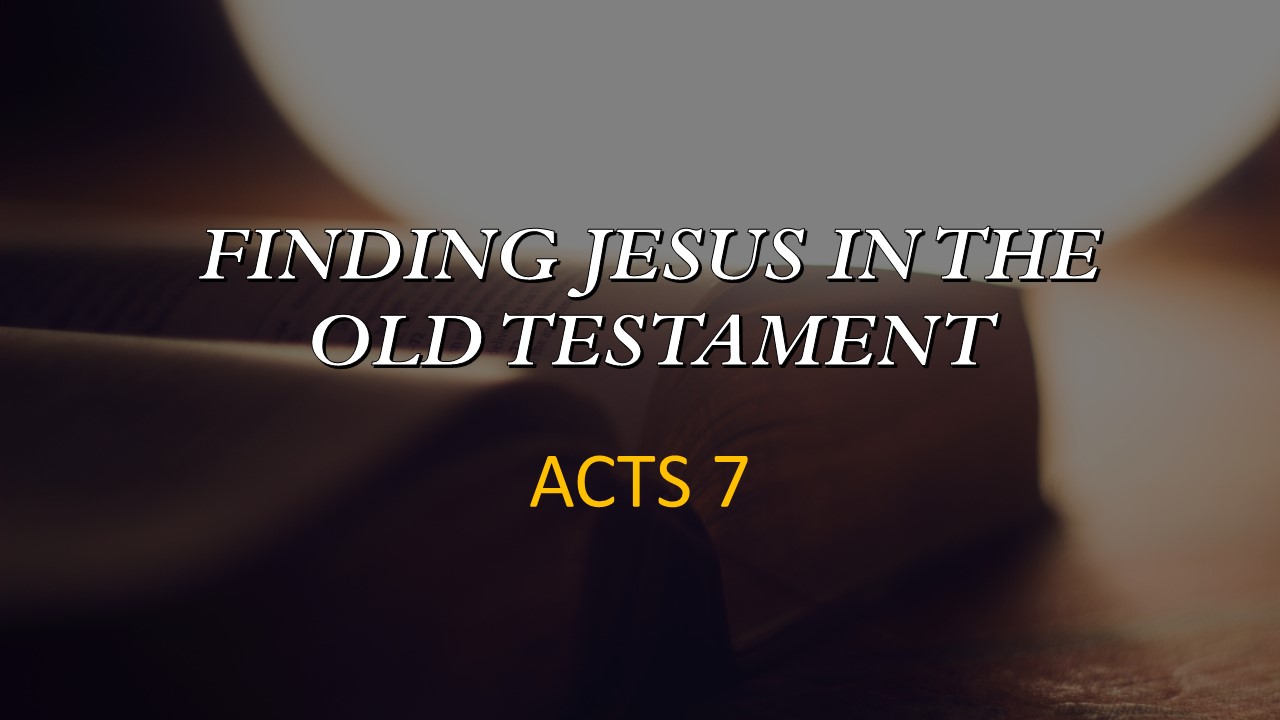 finding Jesus in the old testament