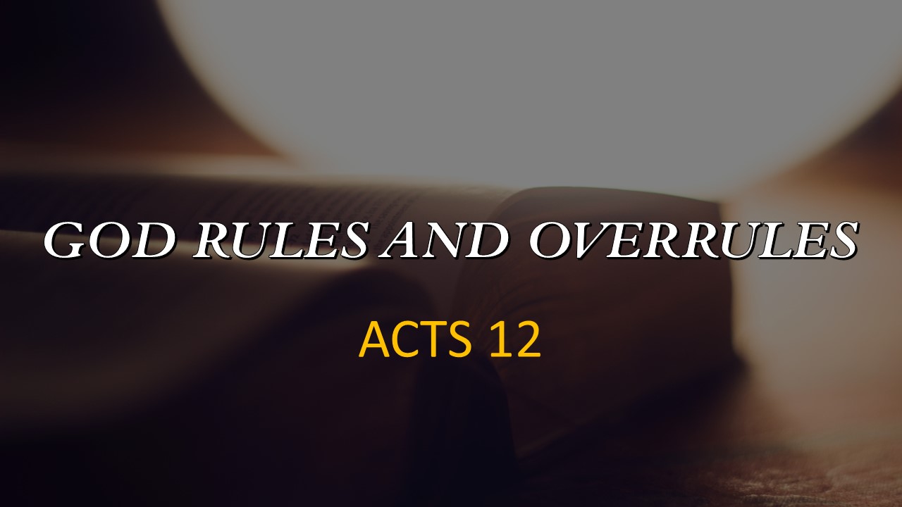 God rules and overrules