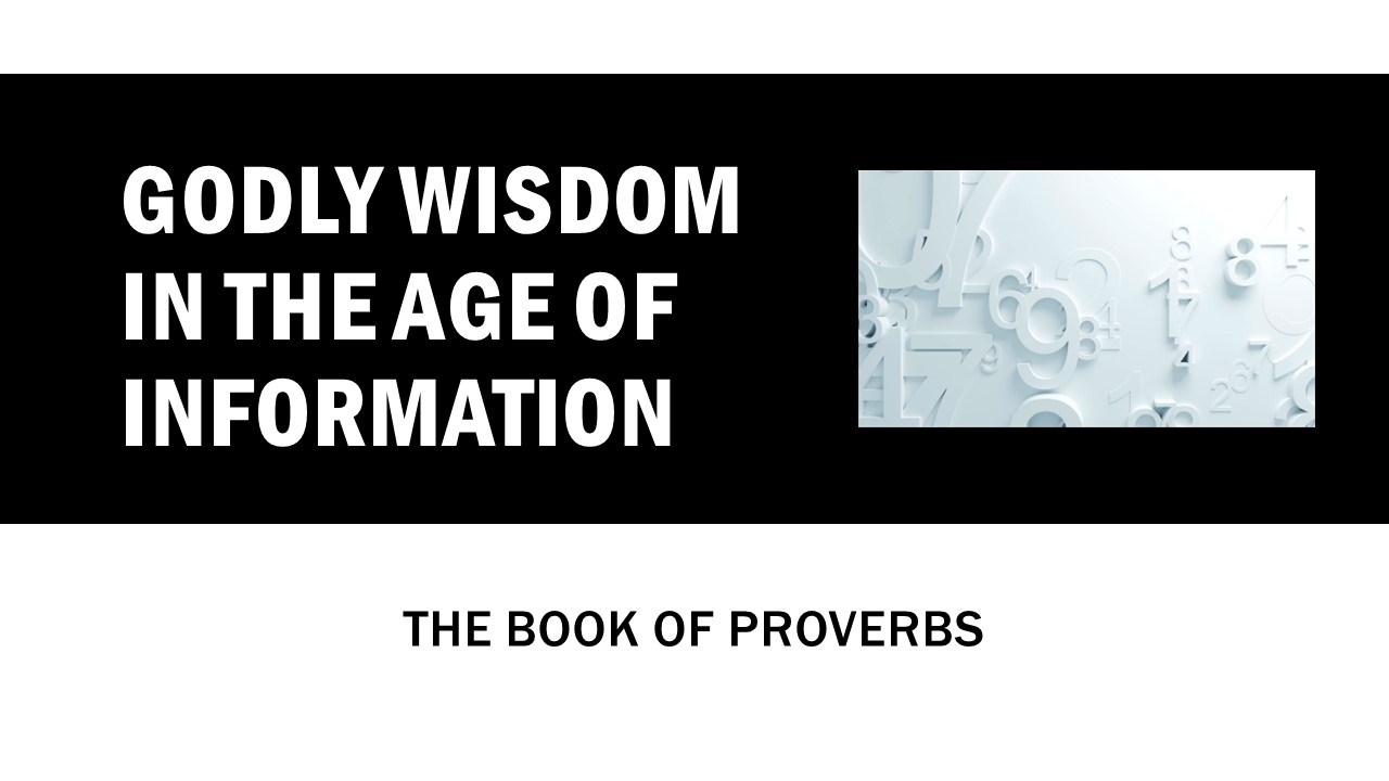 godly wisdom in the age of information