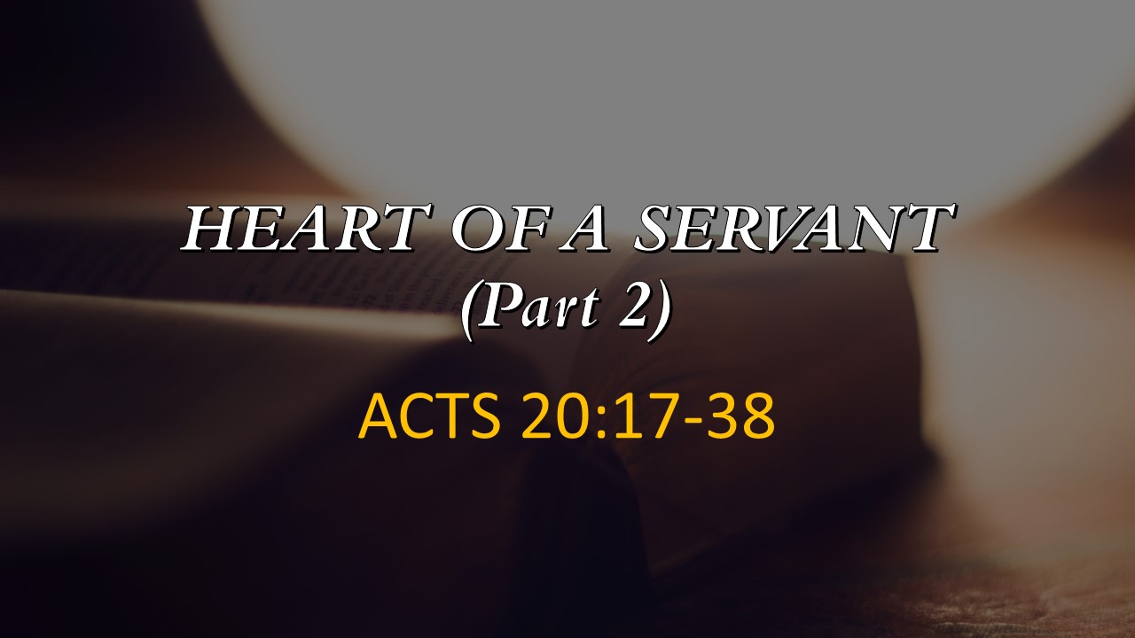 heart of a servant part 2