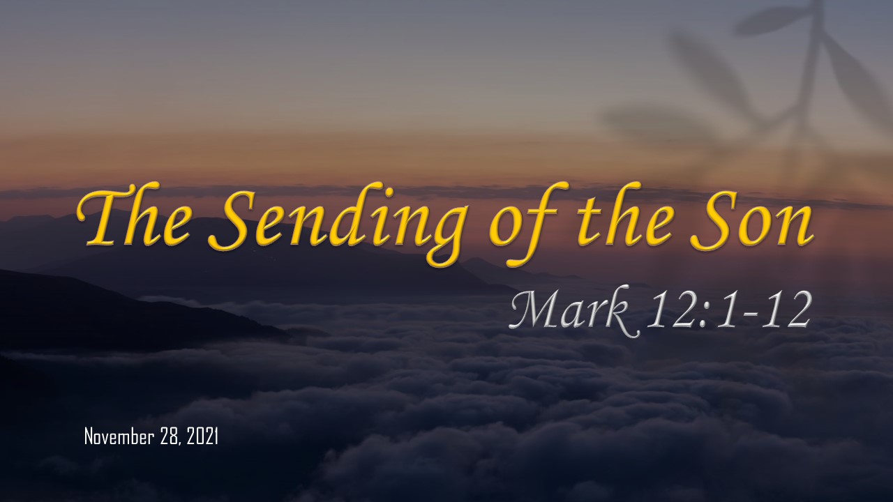 the sending of the Son