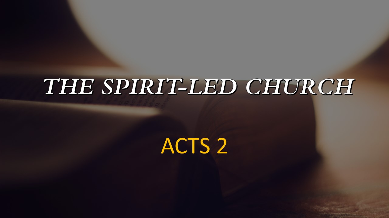 the spirit led church